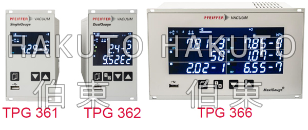 Pfeiffer 模擬信號真空計 ActiveLine 顯示控制器 TPG 361,TPG 362,TPG 366